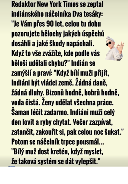 Hm... biely muž pablb. Horší už len oranžový muž.